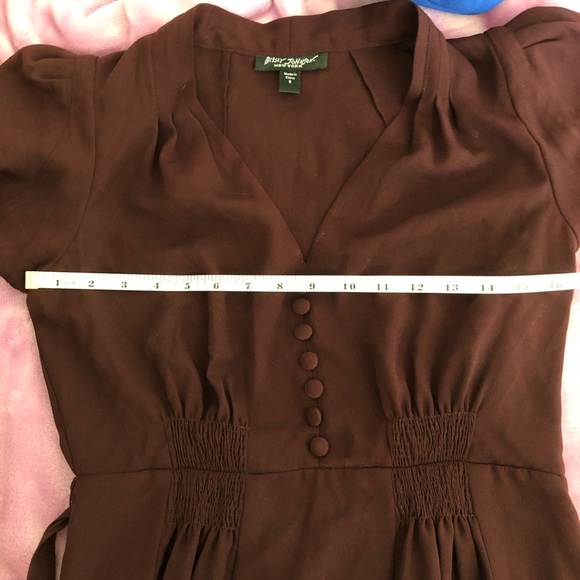 Vintage Betsey Johnson Cup of Coffee Style Dress - Picture 7 of 8